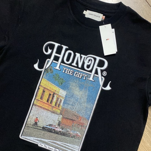 NWT HONOR THE GIFT MEN OUR BLOCK TEE (BLACK) - Picture 6 of 8